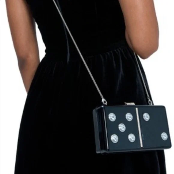 SOLD NWT Kate Spade Roll Domino Clutch - Picture 2 of 9